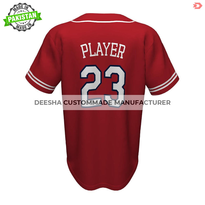 Baseball Full Button Boost Jerseys - Baseball Uniforms