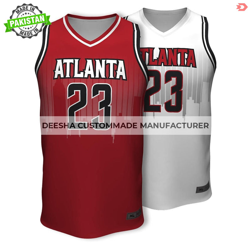 Basketball Jersey Reversible Atlanta - Basketball Uniforms