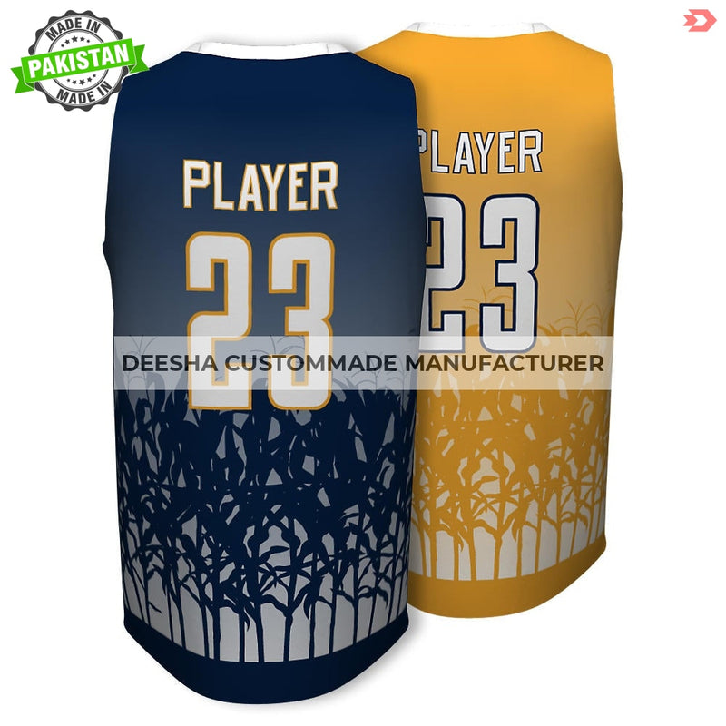 Basketball Jersey Reversible Illinois - Basketball Uniforms