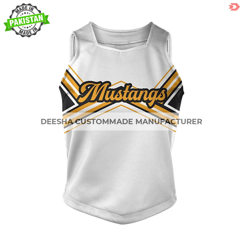 Cheer Modified Shell Bulldogs Mustangs - Cheer Uniforms