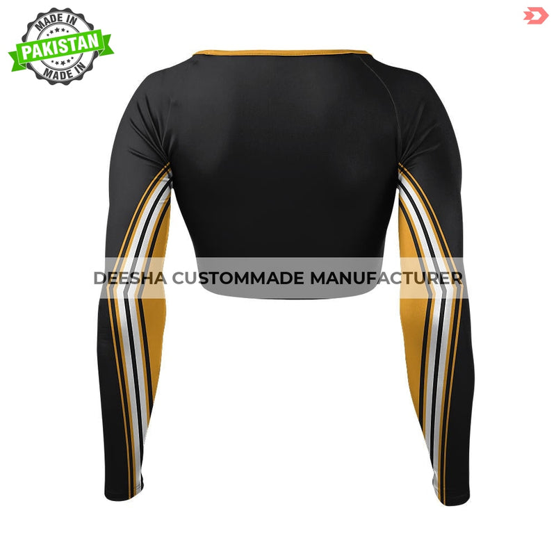 Cheer V Neck Bodyliner Mustangs - Cheer Uniforms