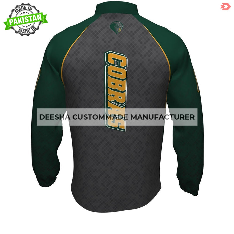 Custom Men Prime Flex Tech Quarter Zip Pullover Cobras - 