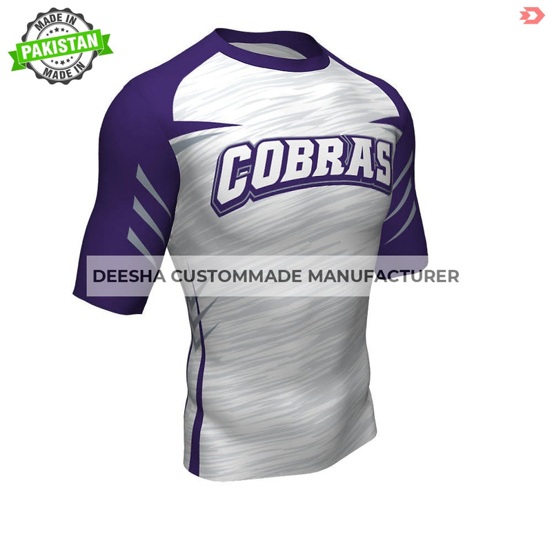 Half Sleeve Compression Shirt Cobras - Compression for Teams