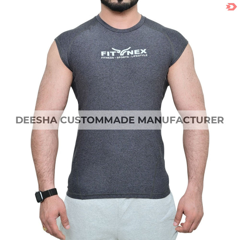 Men Compression Shirt Sleeveless SL2 - Compression for GYM