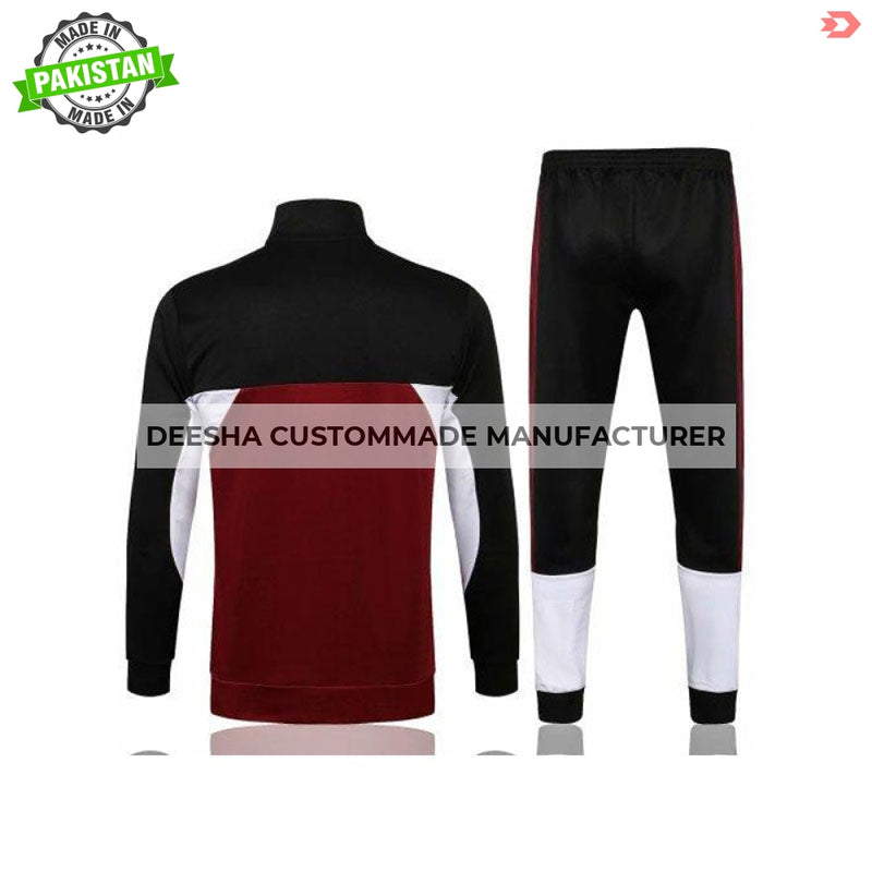 Mens PSG x Jordan Jacket + Pants Training Suit Burgundy - 