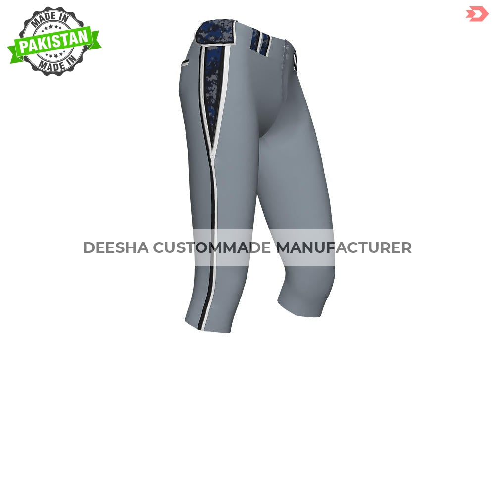 Cropped Trousers Sublimation Baseball Pants Custom Custom Softball Wear  Baseball Pants