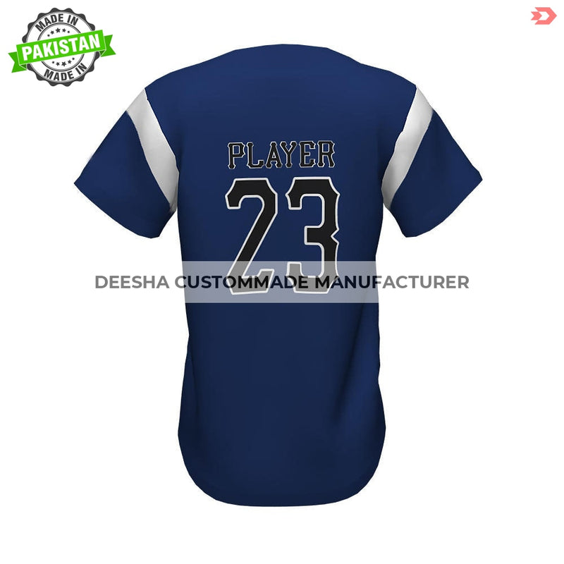 Sublimation Softball Full Button Jerseys Tigers - Softball 