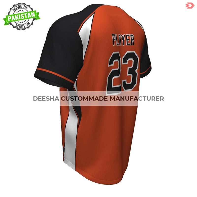 Baseball 2 Button Chargers Jersey - Baseball Uniforms