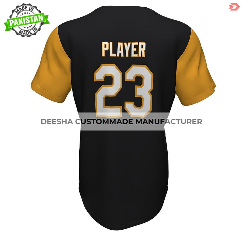 Baseball 2 Button Raiders Jersey - Baseball Uniforms