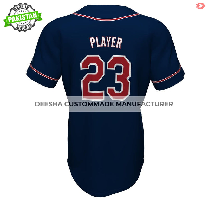 Baseball 2 Button Thunder Jersey - Baseball Uniforms