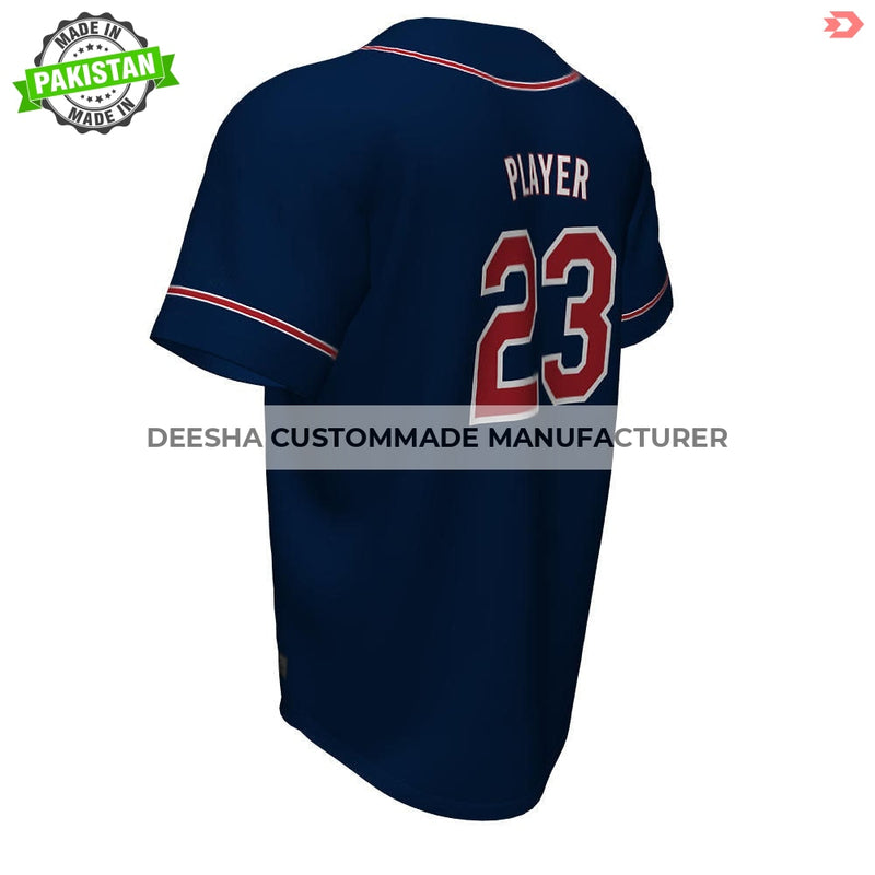 Baseball 2 Button Thunder Jersey - Baseball Uniforms