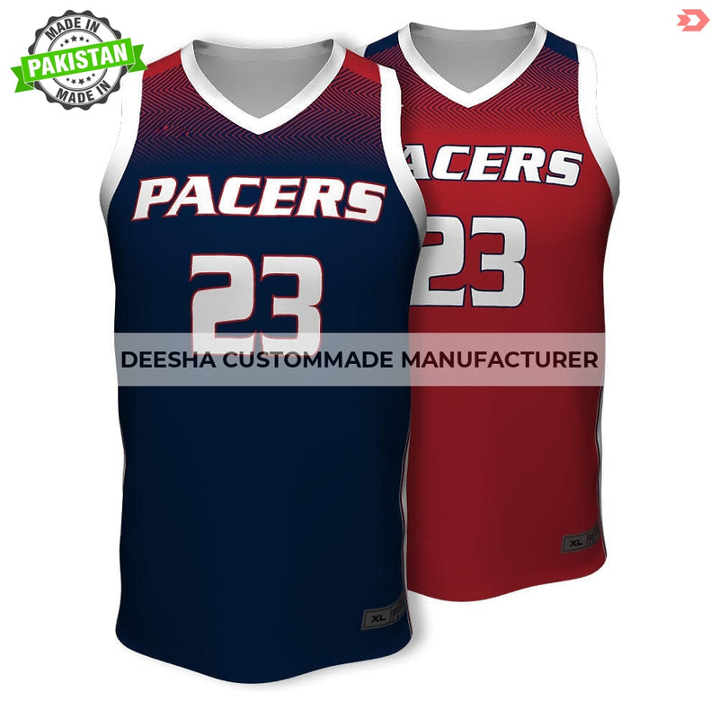 Basketball Jersey Reversible Pacers - Basketball Uniforms