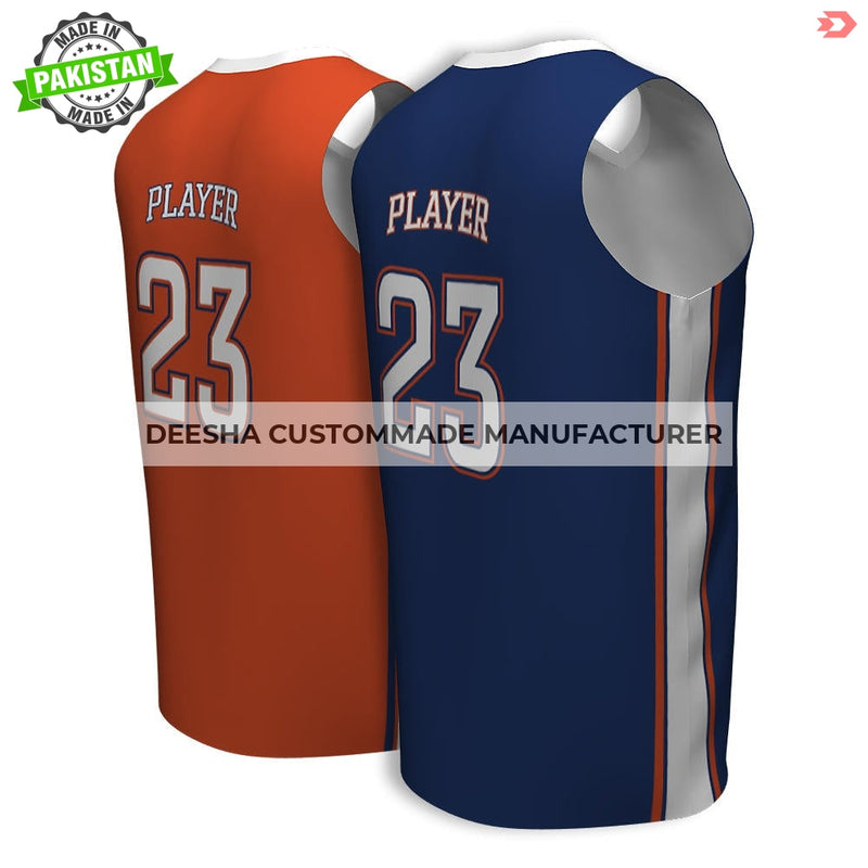 Basketball Jersey Reversible Reminoler - Basketball Uniforms