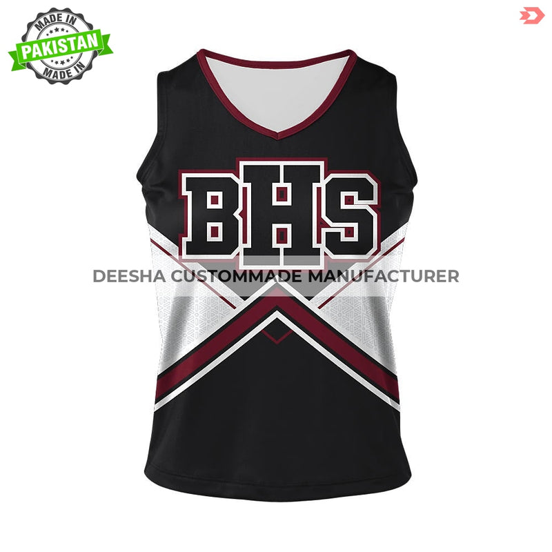 Cheer Sleeveless Shell BHS - Cheer Uniforms