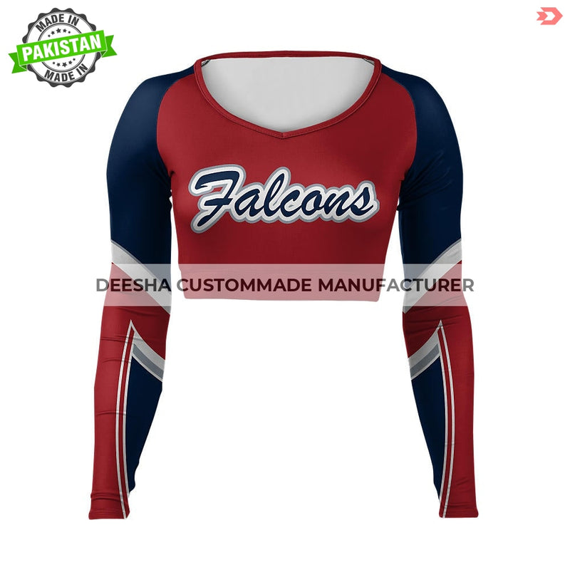 Cheer V Neck Bodyliner Falcon - Cheer Uniforms