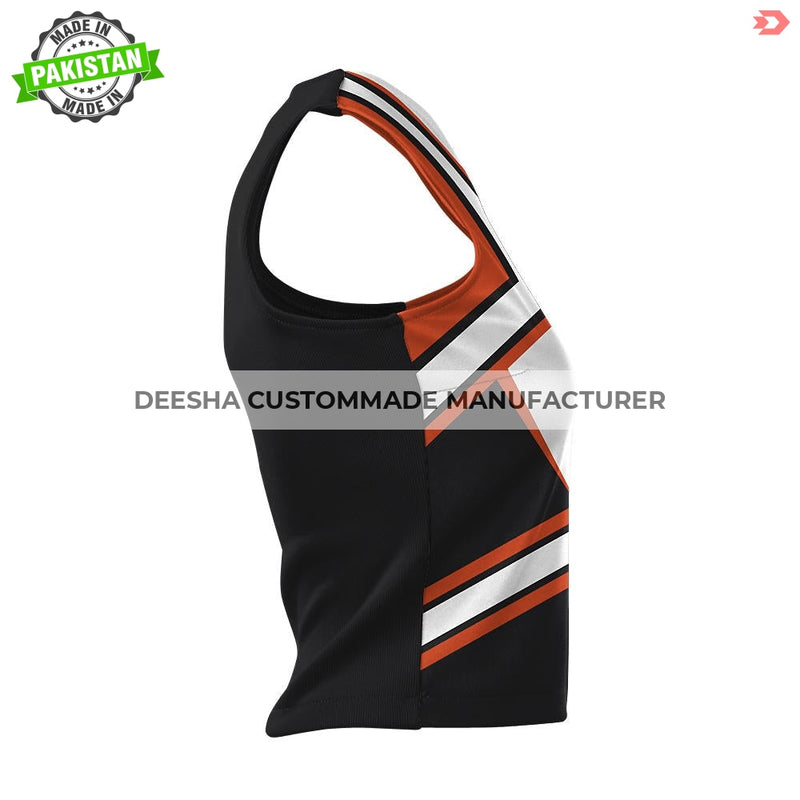 Cheer V Neck Shell Tiger - Cheer Uniforms