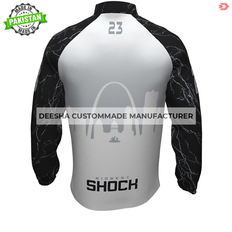 Custom Men Prime Flex Tech Quarter Zip Pullover Shoch - Team