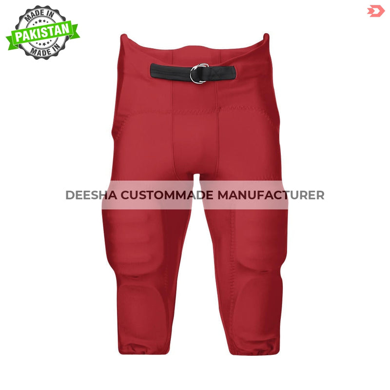 Custom Men Series Solid Integrated Football Pants - American
