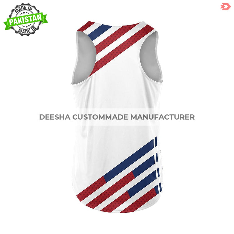 Custom Semi-Fitted Racer Tank Chiefs - Track Uniforms