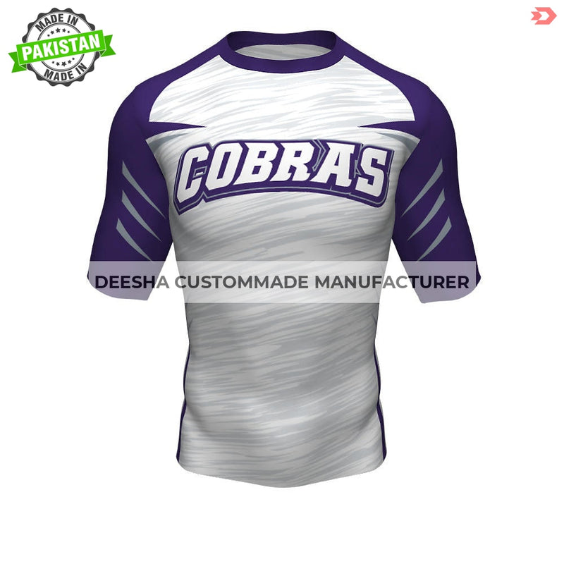 Half Sleeve Compression Shirt Cobras - Compression for Teams
