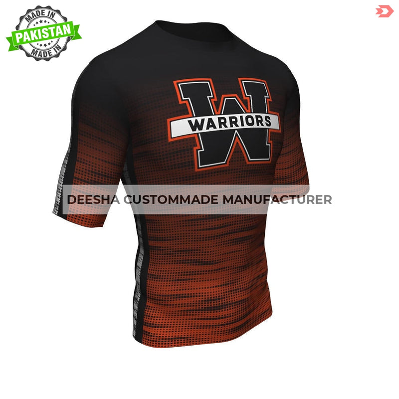 Half Sleeve Compression Shirt Warriors - Compression for Team