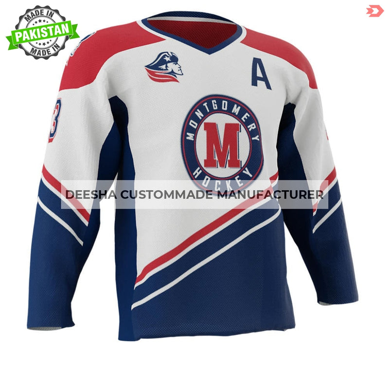 Ice Hockey Jerseys Montgomery - Ice Hockey Uniforms