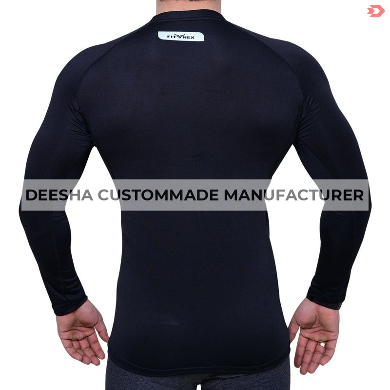 Men Compression Fitted Shirts Long Sleeve F3 - Compression 