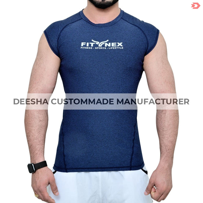 Men Compression Shirt Sleeveless SL1 - Compression for GYM