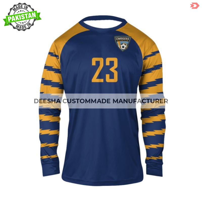 Men Goal Keeper’s Jersey Chargers - Soccer Uniforms