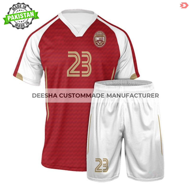 Men’s V-Neck Insert Jersey & Shorts Player - Soccer Uniforms
