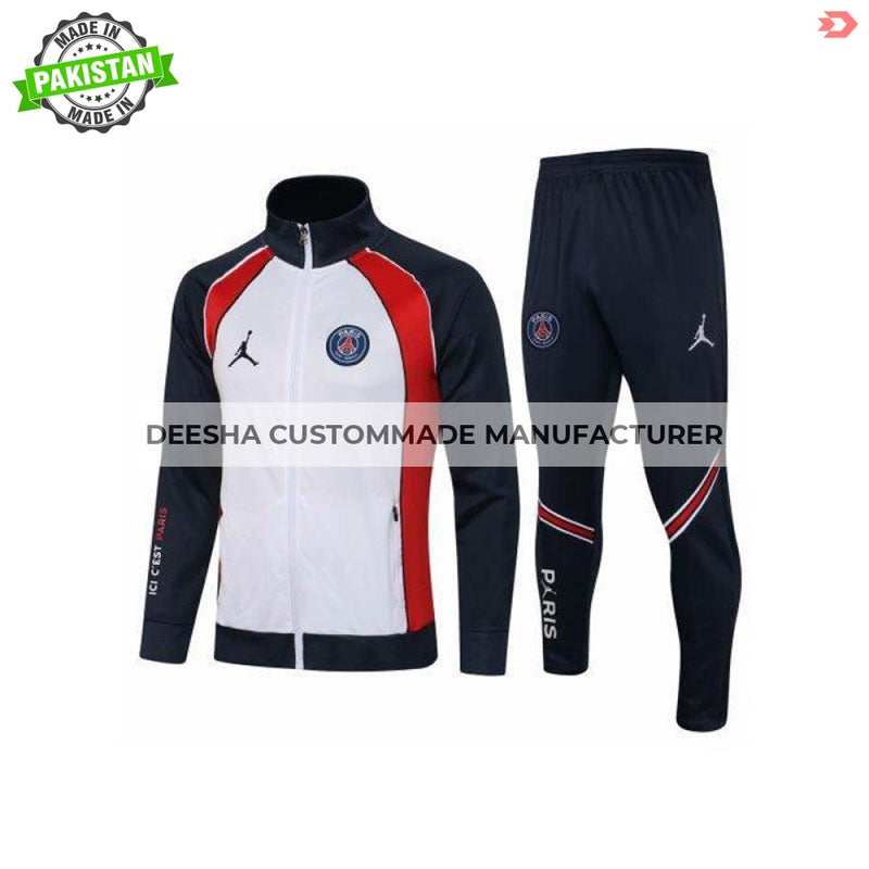 Mens PSG x Jordan Jacket + Pants Training Suit Navy - 