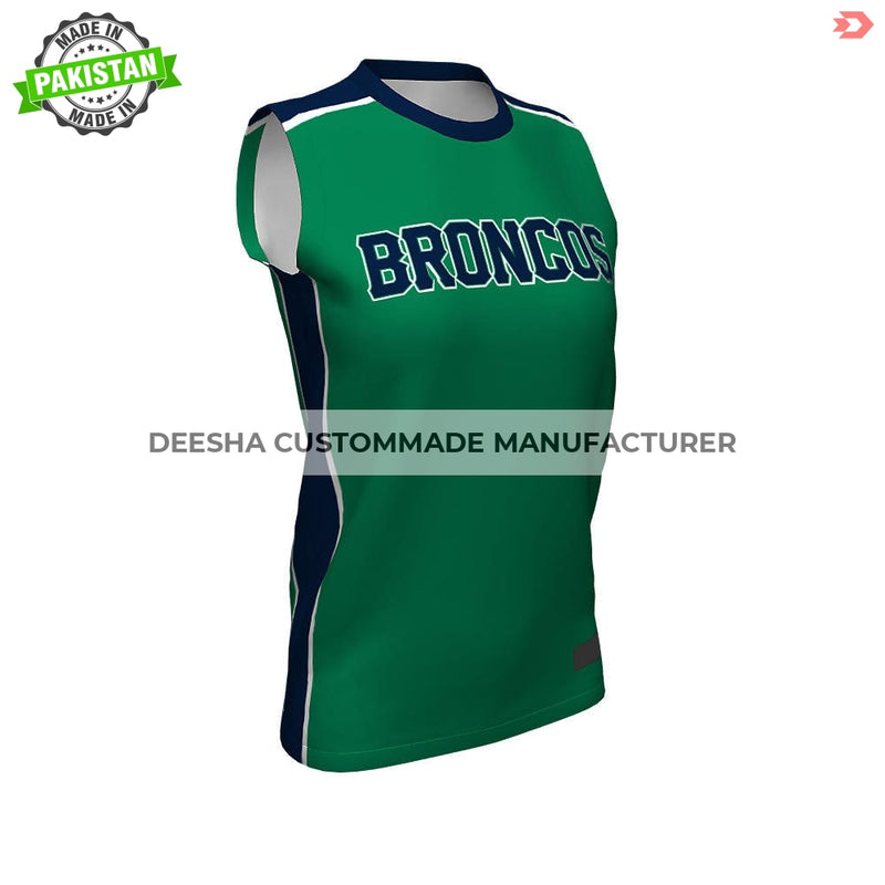 Softball Crew Neck Jersey Broncos - Softball Uniforms