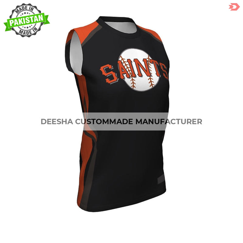 Softball Crew Neck Jersey Saints - Softball Uniforms