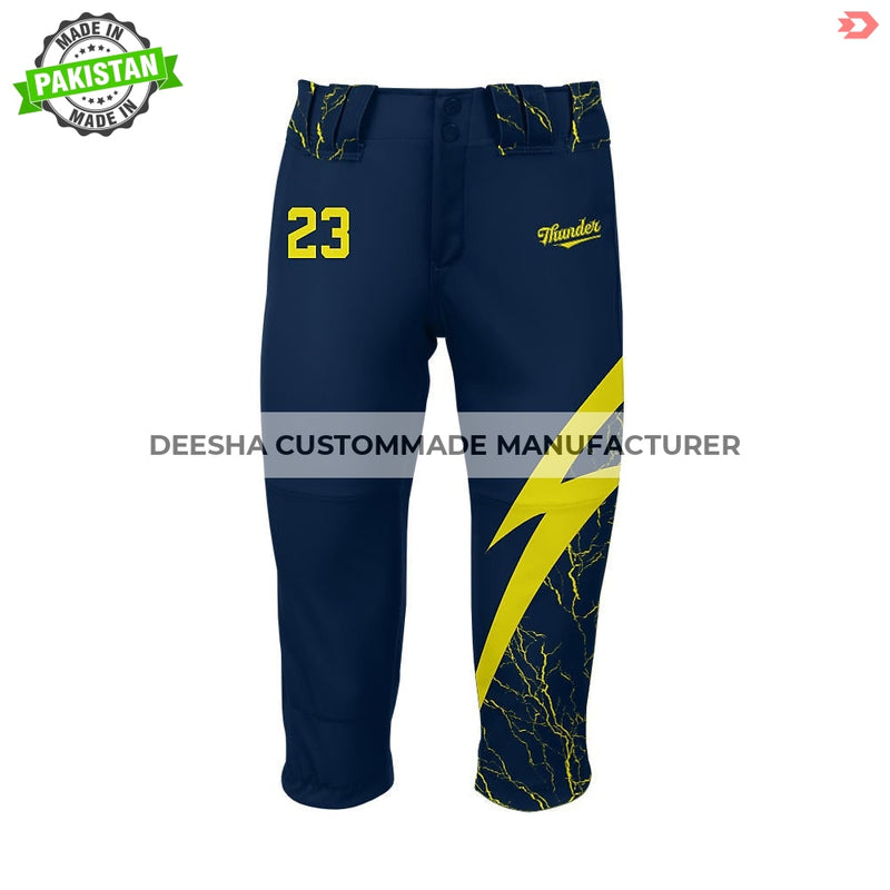 Sublimation Custom Made Softball Pants - Softball Uniforms