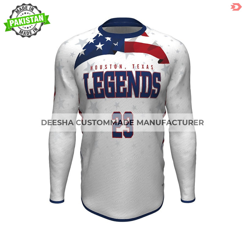 Sublimation T Shirts Long Sleeve Legends - Team T-Shirts