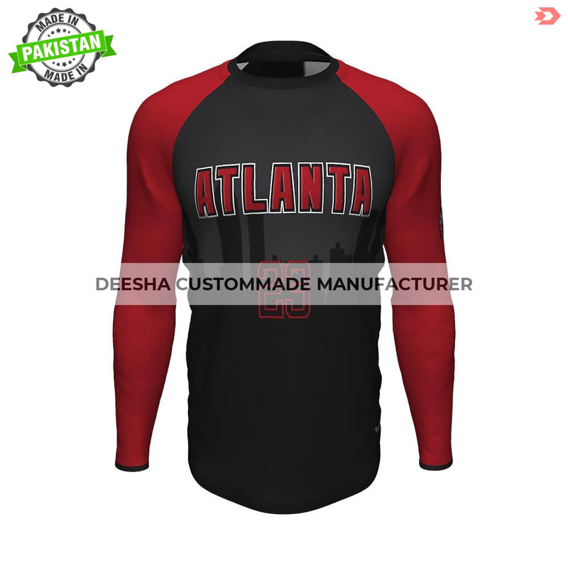 T Shirts Long Sleeve Atlanta - Team T-Shirts