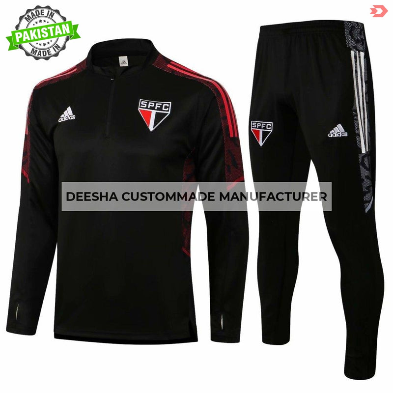 Sao Paulo Training Suit Black - Training Suits