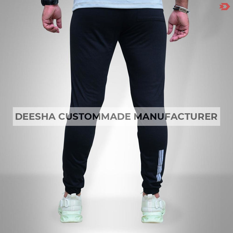 Warrior Fitted Jogger Black Cotton - Fitnex Joggers
